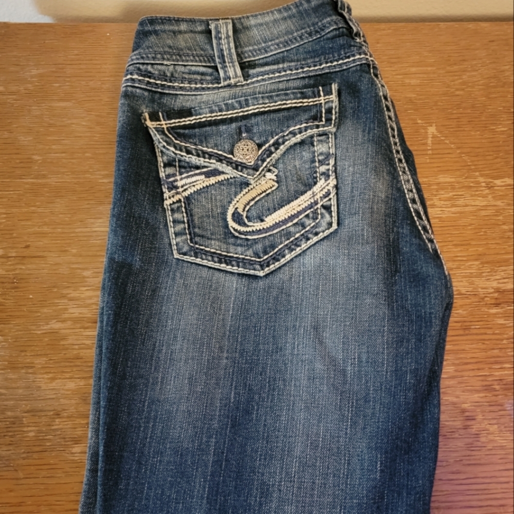 SILVER SUKI JEANS